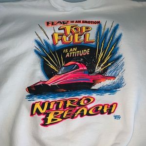 VINTAGE neon crew neck! 💛💗